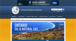 Desktop Screenshot of ontariopetroleuminstitute.com